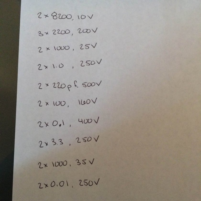 Capacitor Info