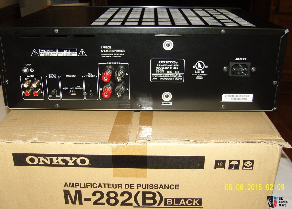 Onkyo M282 Amp pic2