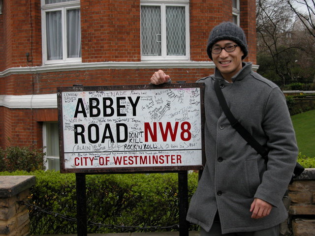Outside of Abby Road