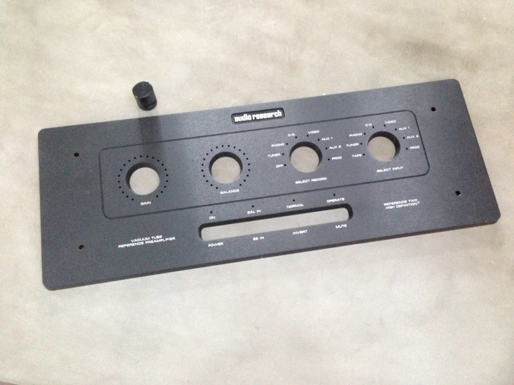 ARC Ref 2 Black Faceplate