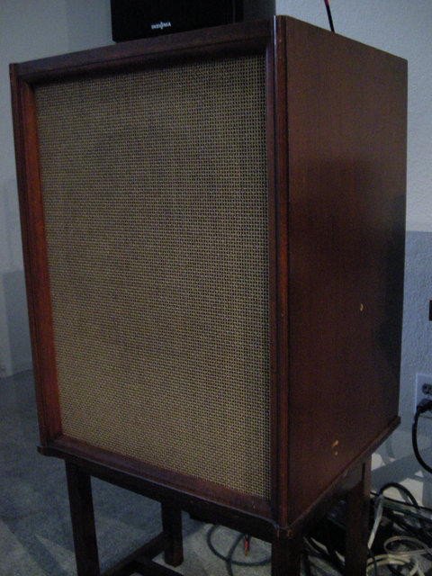 Jensen H222 Coax Speaker In Custom Cabinet - Almost 100 dB Efficiency. Great for low-powered SET applications.