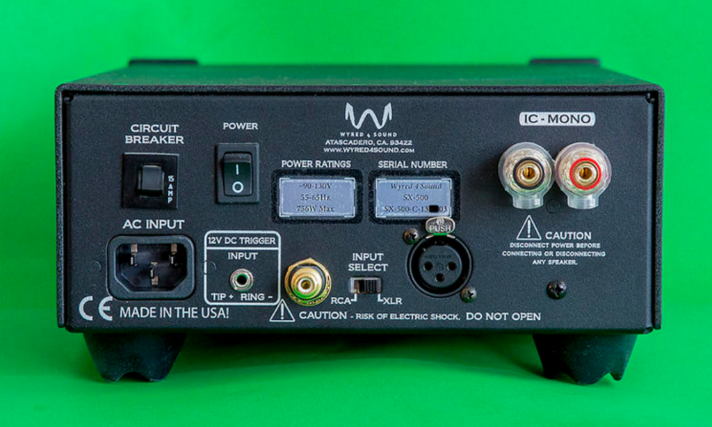 SX-500 Back Right Amp