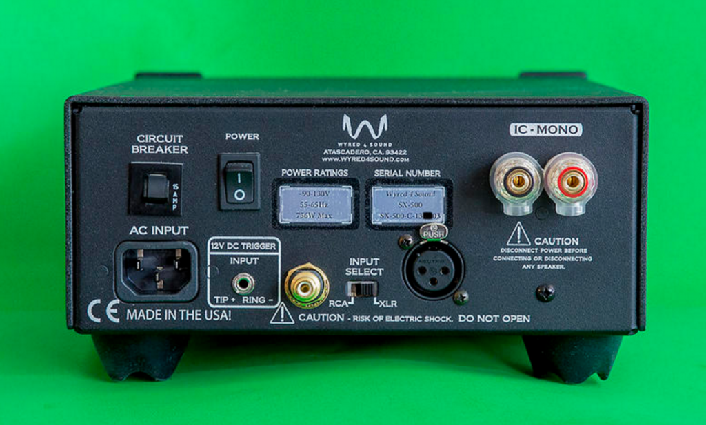 SX-500 Back Left Amp