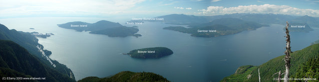 Howe Sound, Sea to Sky Highway