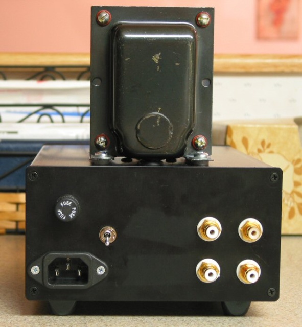 rear view - completed