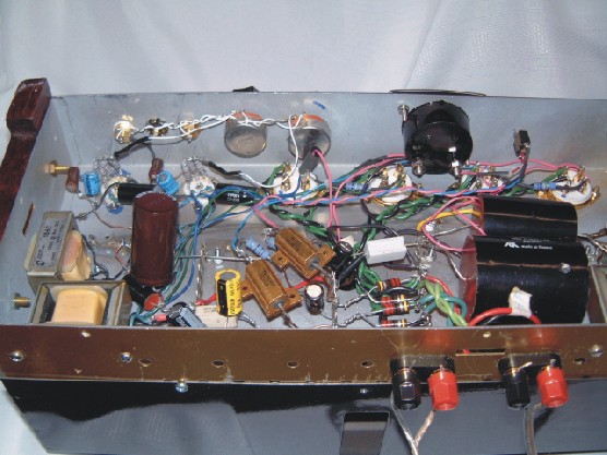 45PP 32 - Changed 
45 cathode resistors to Dale 25Watt jobbies