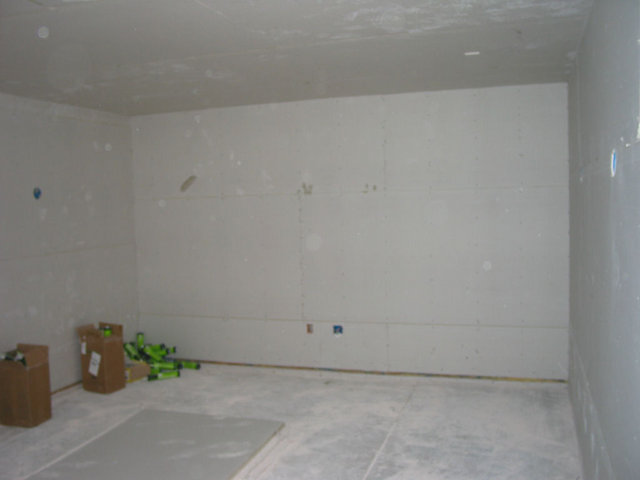 drywall up