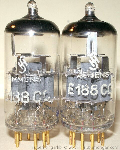 E188CC ref photo from "tubemonger" - Siemens & Halske E188CC, 1960, Munich