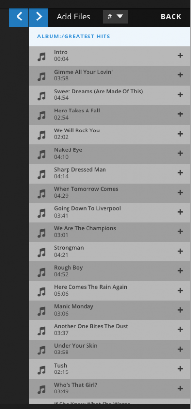 Greatest Hits Default View