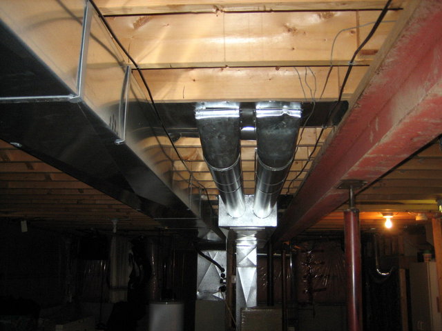 Main HVAC above table