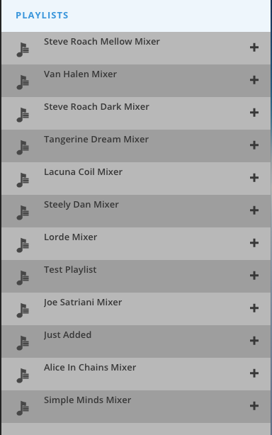 Playlist Sorting