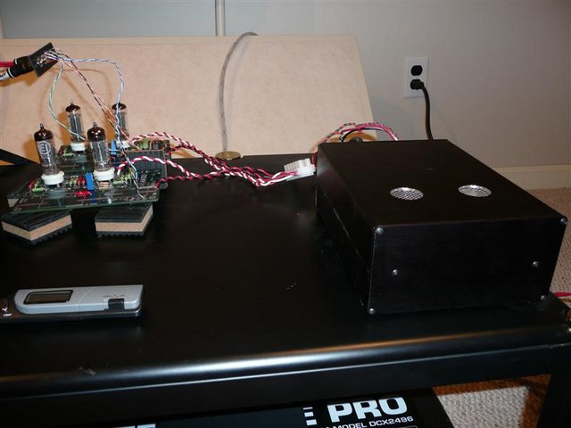 Aikido line stage with modified Modwright power supply