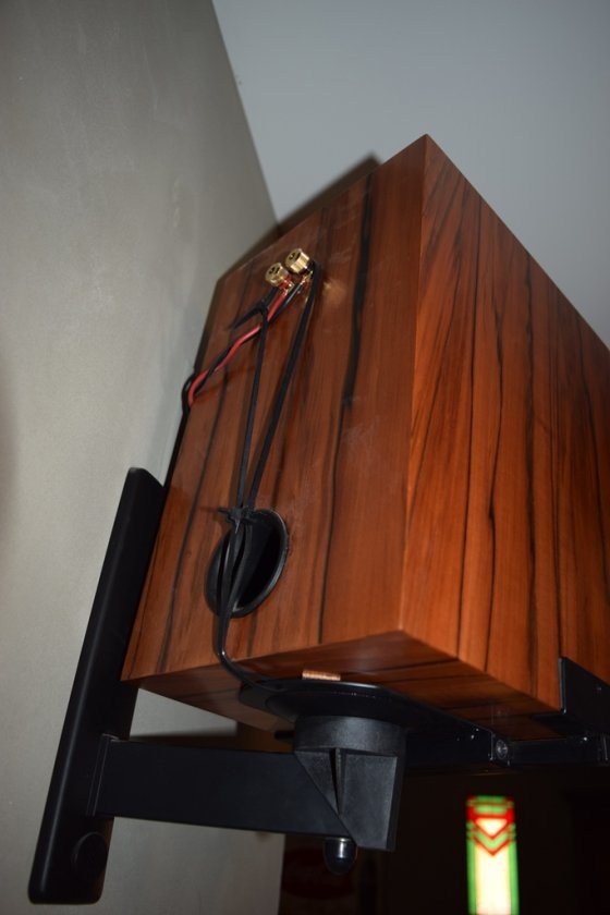 Salk Song Surround I mounting to Pinpoint AM-41 bracket.