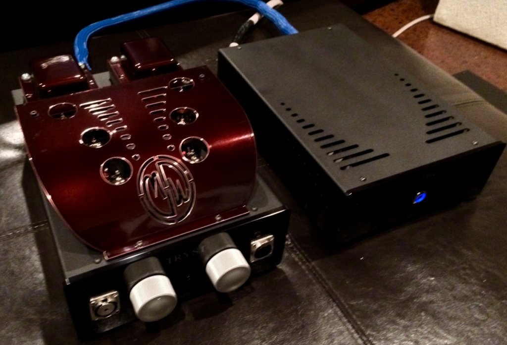 Tryst in Oxblood finish with TPS (Tryst Power Supply)