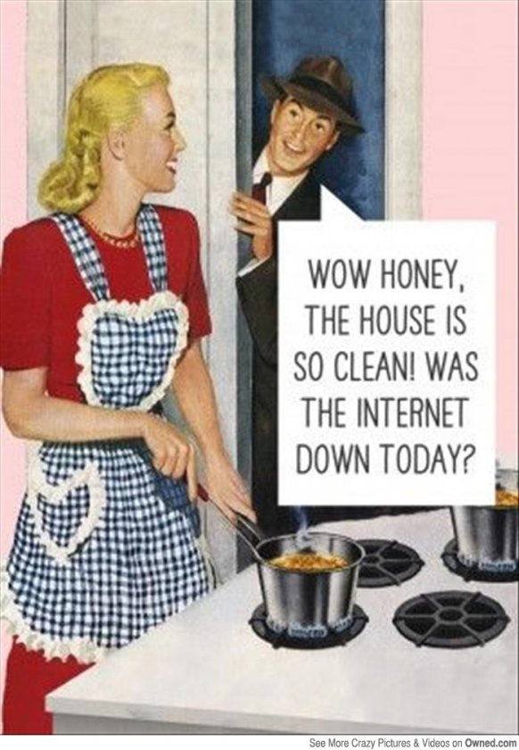 why women cook and clean these days big - Copie