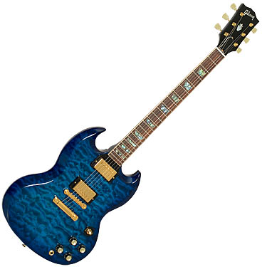 Guitars - Gibson SG Elegant Quilt