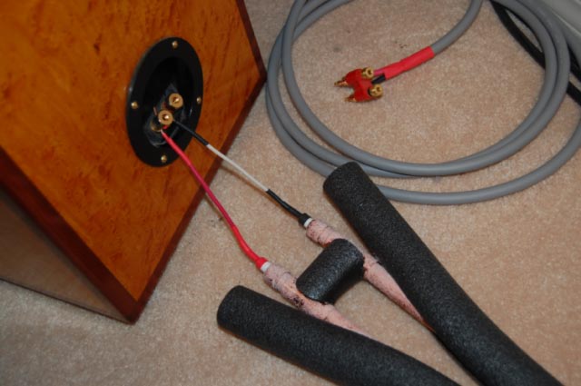 The ultimate DIY cryo speaker cables - Cooled to -193 C by liquid nitrogen. See http: /www.audiocircle.com/circles/index.php?topic=53010.0 for more info.