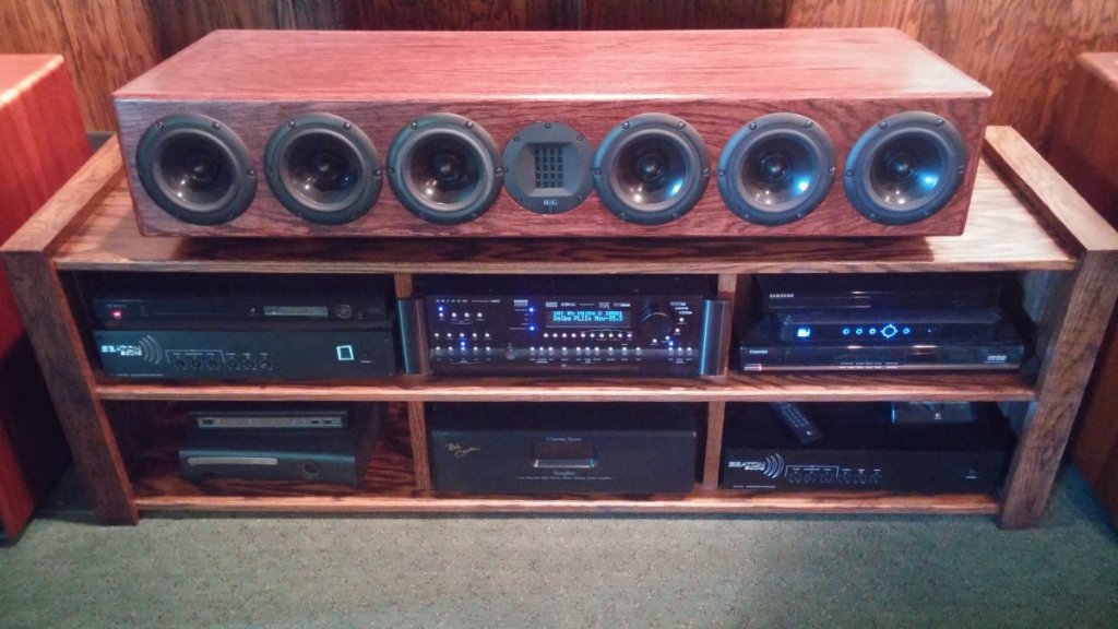 LS Center speaker built by Mike B.