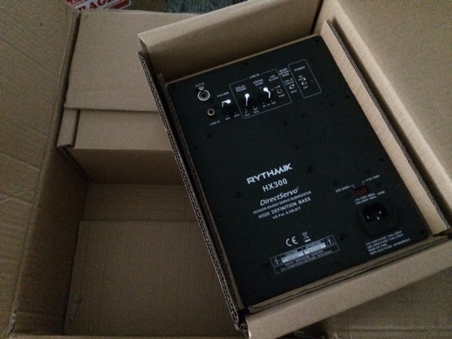 pair of Rythmik DX300 O.B. Servo amps