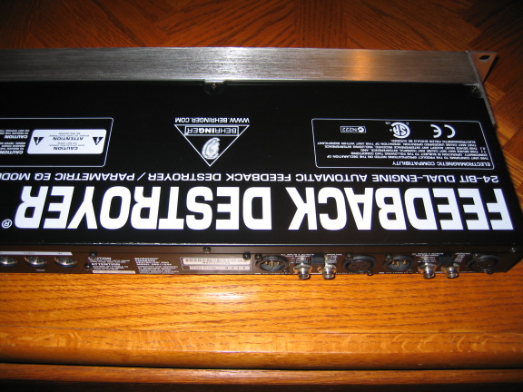 behringer rear