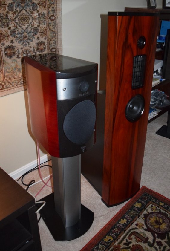 The introduction of the Focal 1007BE speakers.