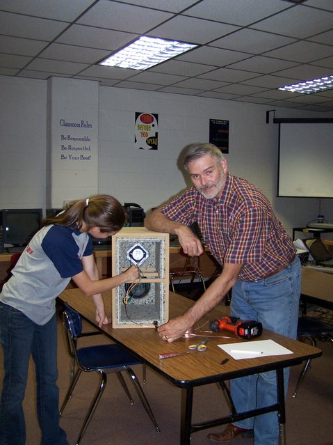 Candace, me, and her speaker