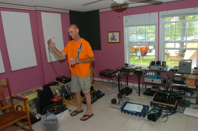ED sez lets try these! - Lots of gear in the Pink Room