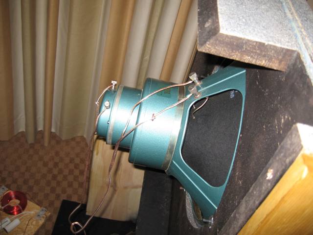 Back of JB vintage Altecs OB