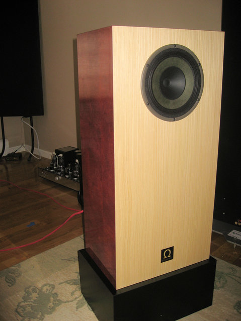 Omega Revolution with Alnico Hemp driver installed