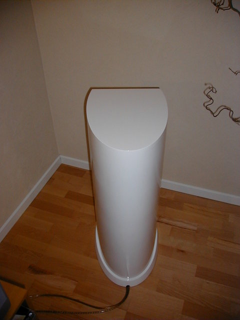 Backside af the system