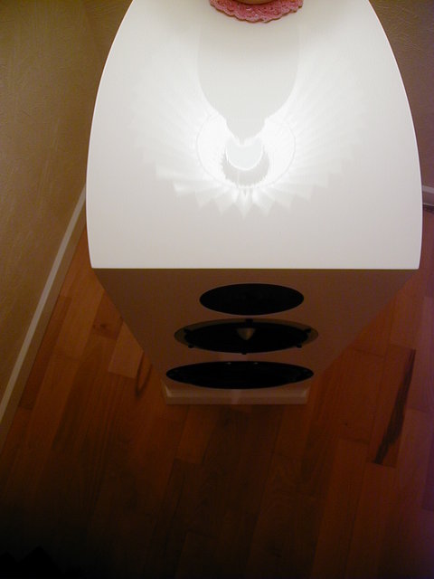 Top view af the elliptical design.