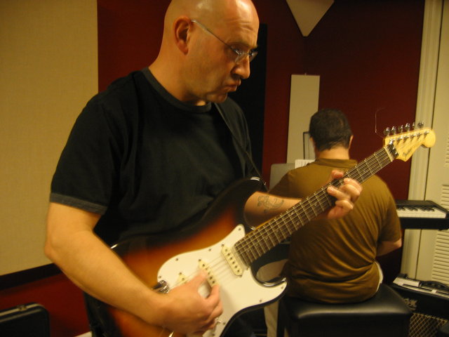 Mark and Garry - Mark and Garry jamming at the May 2008 NY Audio Rave