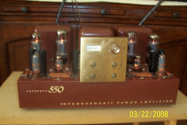 Lafayette KT-550 amp.awesome!