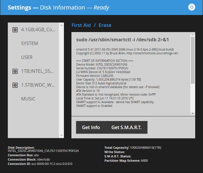 DiskInfo