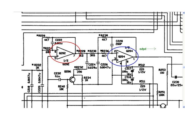 NAD CDP opamps - output stage of NAD 5420