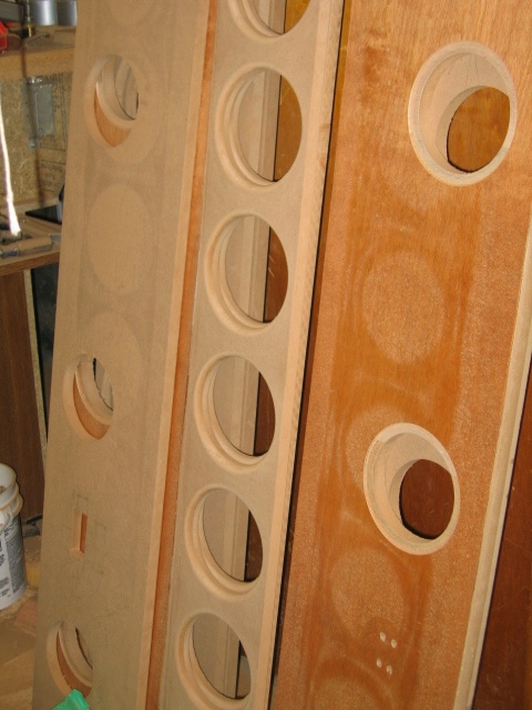dusty RH outer panel w/ Birch veneered plywood glued on