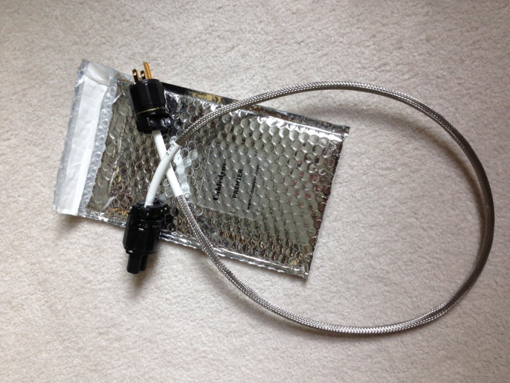Cabledyne Premier Silver power cable