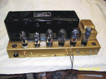 Amp 12 - Full picture of amp #2 with all new trannies in