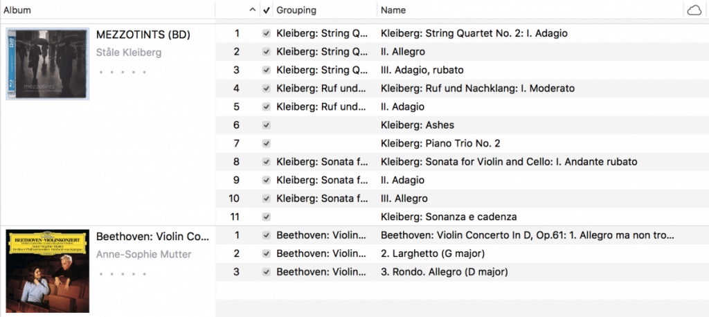 Grouping Example.