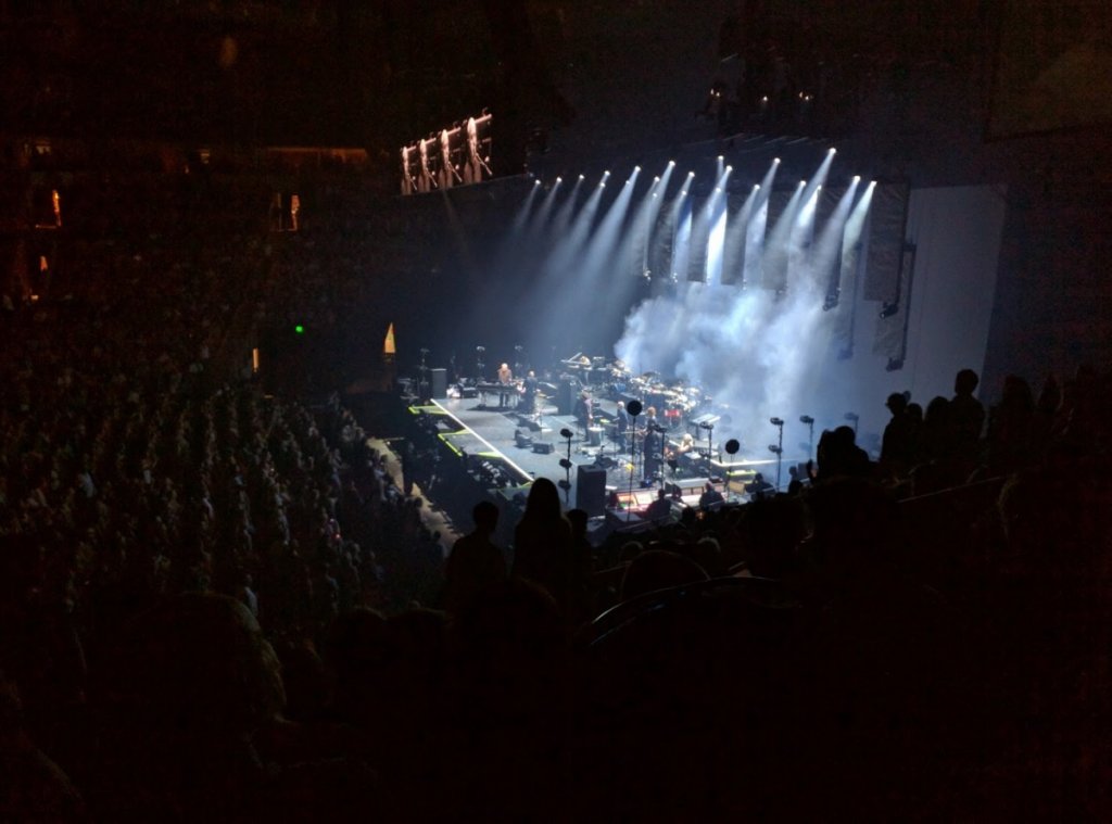 Peter Gabriel/Sting - Rock, Paper, Scissors. @Seattle KeyArena 7-20-2016