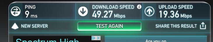 speed test