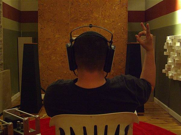 Rocking on the silent side with my Stax headphone system - No comment