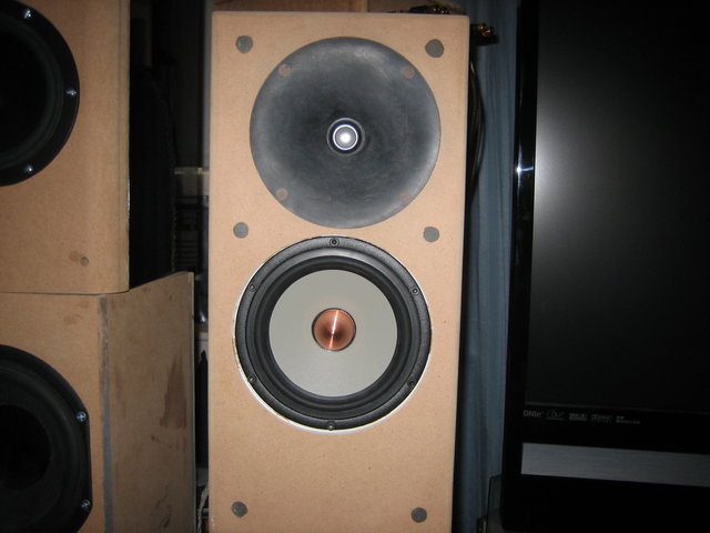 Front of speaker