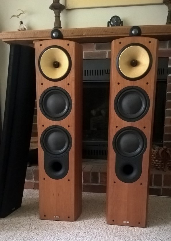B&W Nautilus 804 speakers

Sound as good as they look. With grills, spikes and bi-amp jumpers. Yes, you may hear them. NO BOXES - local pickup please. Priced to move. $2200.