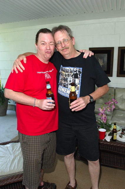 Mike and Chris bonding