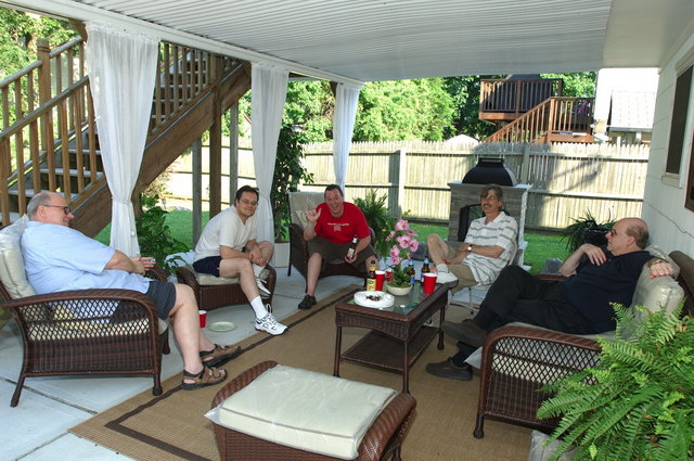 Hangin out in the patio v2