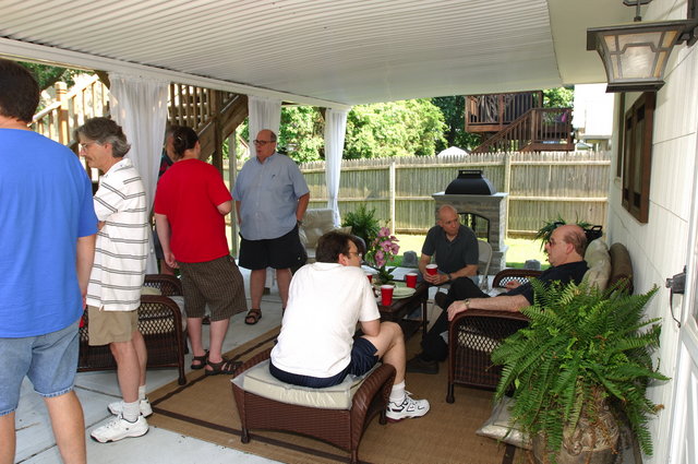 Hangin out in the patio v3