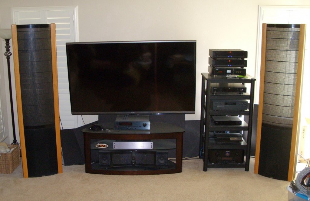 System just before the recent move.