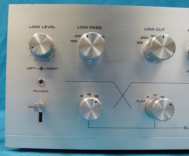 SF 850 low frequency section