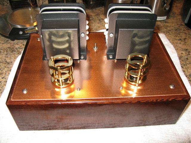 Tube Dac, C-Core output trannies, copper plates, ebony chassis, rca/balanced outs